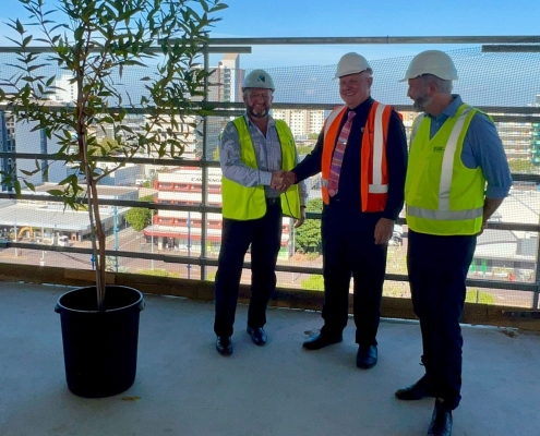 Topping out ceremony